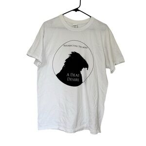 A Dead Desire White Graphic T-Shirt - Men's